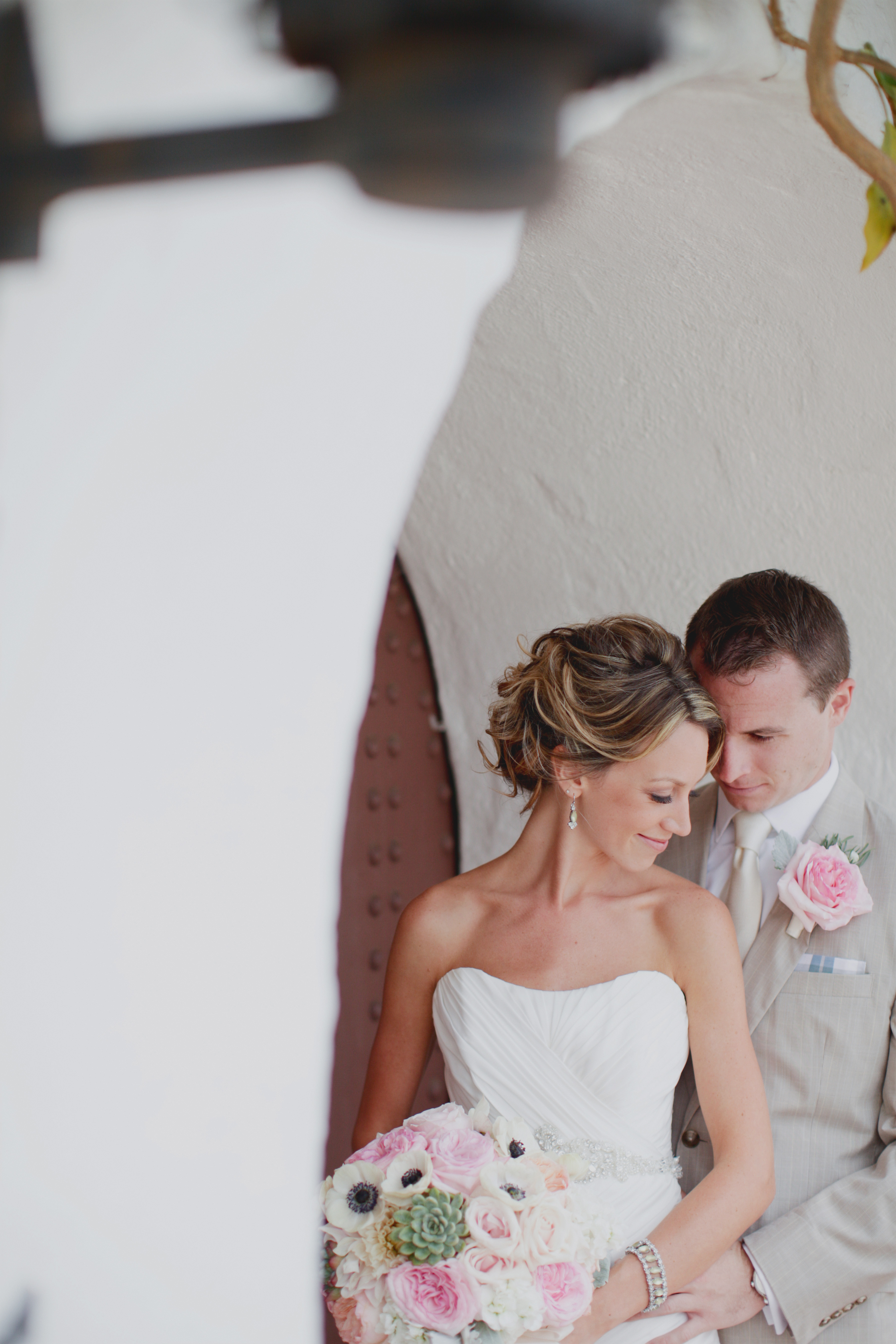 Casa Romantica wedding, San Clemente Wedding, Brandon Kidd Photography, fresh herb wedding decor
