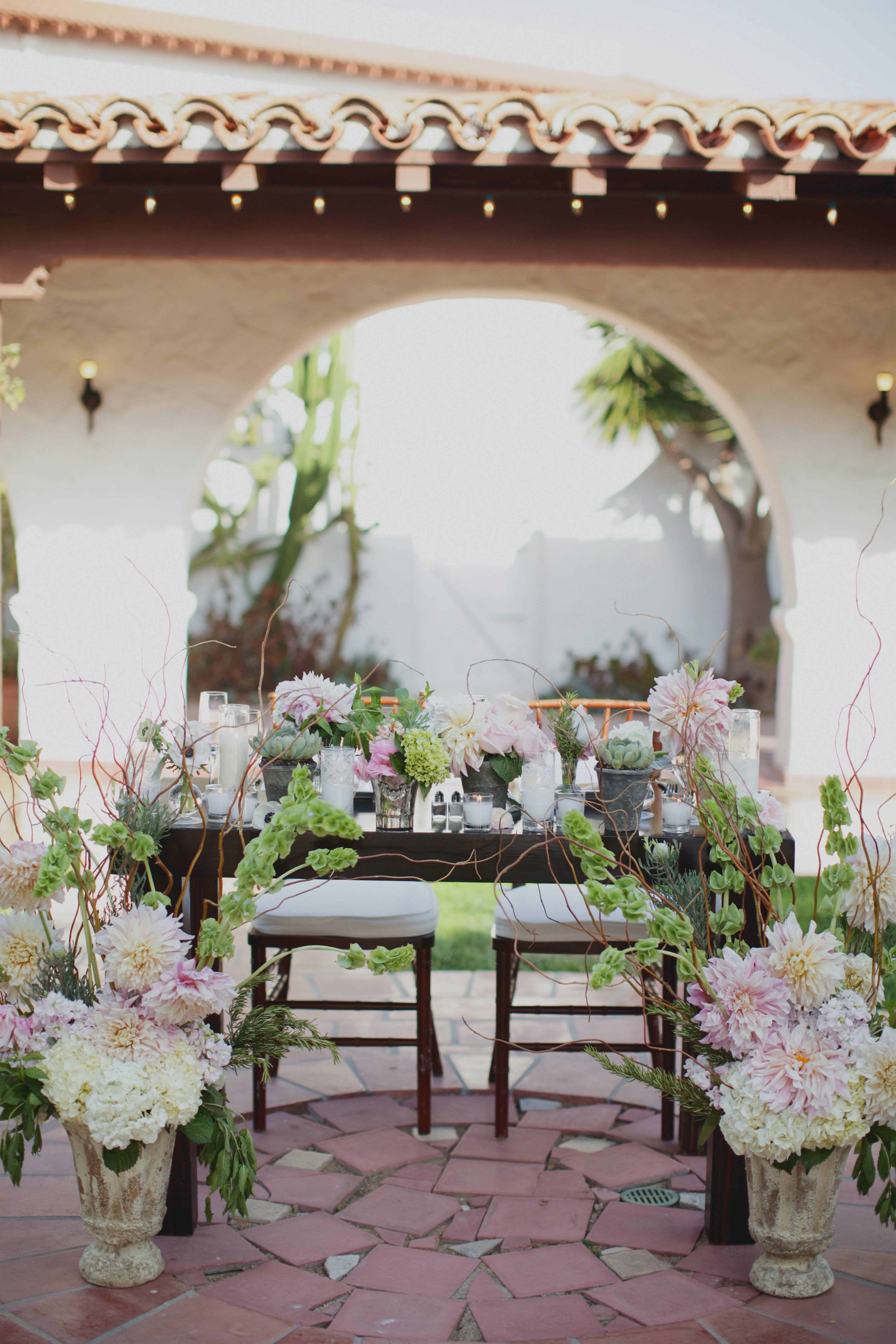 Casa Romantica wedding, San Clemente wedding planner, Outdoor Spanish wedding venue