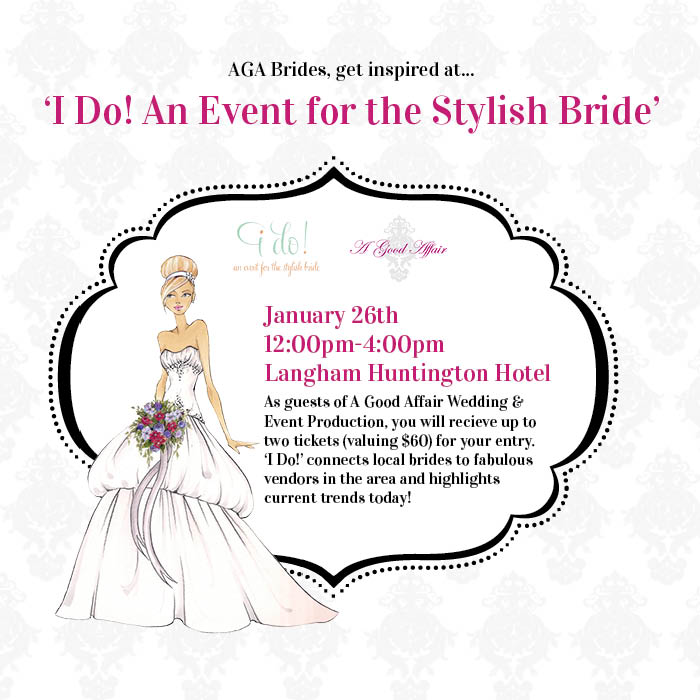 I Do! An Event For the Stylish Bride