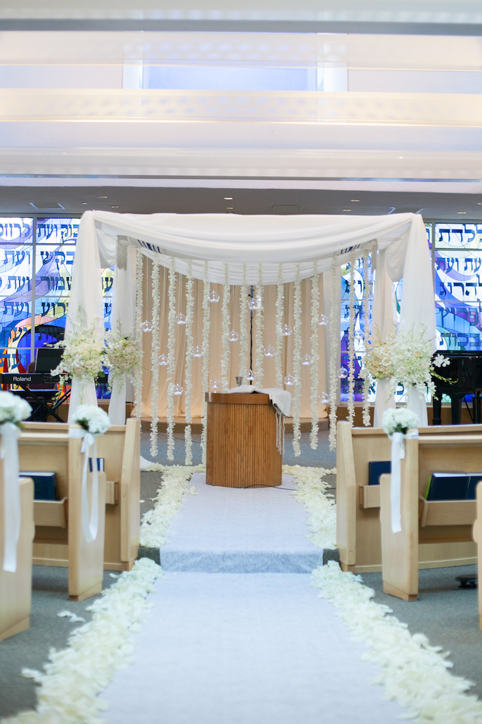 Orange County Jewish Wedding, Temple Bat Yahm