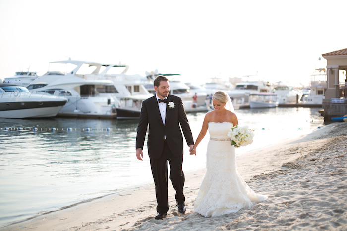 Married by the Beach, A Nautical, Southern California Wedding | Balboa Bay Resort | A Good Affair Wedding & Event Production | Couture Foto