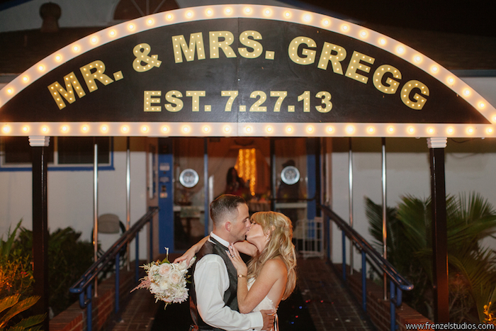 Boardwalk Empire themed Newport Beach Wedding | Twinkle Lights and Soft Gold Touches | The American Legion | A Good Affair Wedding & Event Production ~ Frenzel Studios